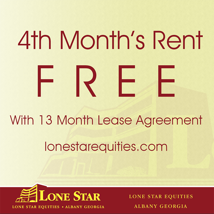 4th Month Rent Free